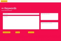 Infinity Keywords Generator Script  Screenshot 1