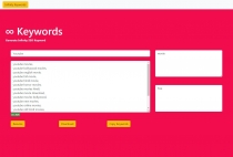 Infinity Keywords Generator Script  Screenshot 2