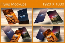 Flying Mobile Screen Mockups Screenshot 4