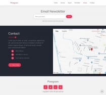 Pinegram - HTML Personal Portofolio Template Screenshot 6