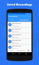 Voice Recorder Android Source Code Screenshot 2