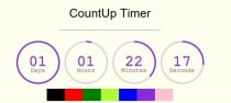 Circle Countdown Timer jQuery Screenshot 2