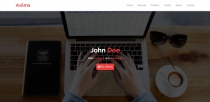 Avila - One Page Portfolio Bootstrap Template Screenshot 4