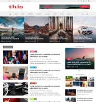 THIS Magazine Professional News Magazine Template Screenshot 5