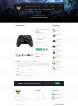 Punibor Gaming – Powerful PSD Template Screenshot 6