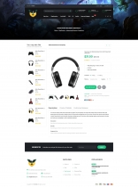 Punibor Gaming – Powerful PSD Template Screenshot 7