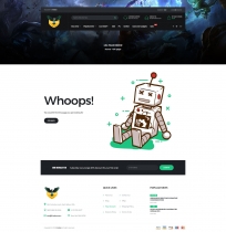 Punibor Gaming – Powerful PSD Template Screenshot 16