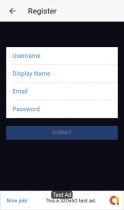 Ionic WordPress Site Mobile App Screenshot 2