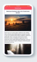 NewsApp Template - React native Screenshot 1