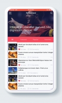 NewsApp Template - React native Screenshot 4