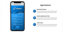 Uranus - App Landing HTML Template Screenshot 5