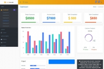 CoinBlade - Admin Dashboard Template Screenshot 4