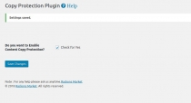 Content Copy Disable Wordpress Plugin Screenshot 2