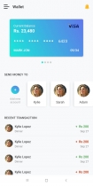 Wallet - Android Studio UI Kit Screenshot 1