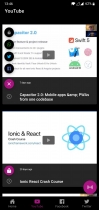 Ionic 5 Media App with Admin Panel Screenshot 5