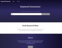 Keyword Generator With Admin PHP Script Screenshot 4