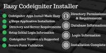 Easy Codeigniter Installer Screenshot 1