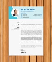 Resume CV Template Screenshot 2