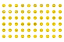 140 Emoticon or Emoji Flat Icons Pack  Screenshot 2