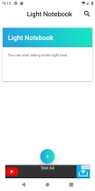 Light Notebook - Android Source Code Screenshot 1