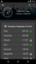 SalatTimes - Android Studio Template Screenshot 1