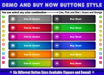 Enpixel - Responsive Mega Buttons Pack - Pure CSS Screenshot 3