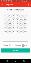 30 Day Fitness Challenge Android App Screenshot 4
