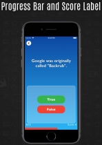 Quiz Application - iOS Xcode Project Screenshot 2