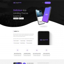 Applook -  App Landing Page Screenshot 2