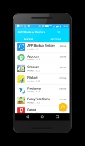 App Backup And Restore - Android Template Screenshot 1