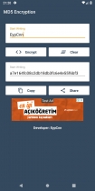 MD5 Encryption - Android Source Code Screenshot 2