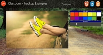 Classborn Javascript Mockup Screenshot 2