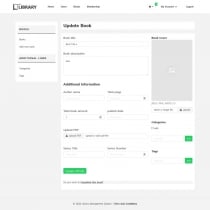 Library Management System - Laravel PHP Screenshot 3