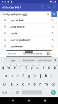 All-In-One Progressive Web App Android Screenshot 4