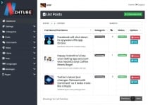 NzhBlog -  Blog And News System PHP Screenshot 4