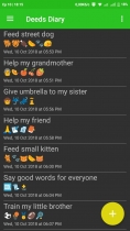 Deeds Diary - Android Studio Project Screenshot 5