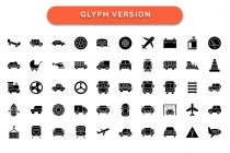 440 Transport Vector Icons Pack Screenshot 3