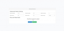 Watermark Marker PHP Script Screenshot 1