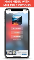 Photo Pixelizer iOS Application Source Code Screenshot 1