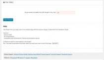 PDF Print Wordpress Plugin Screenshot 1