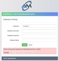 Adapt Medicine - Pharmacy Management System Screenshot 2