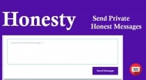 Honesty - Send Honest Private Messages Script Screenshot 1