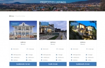 Real Estate Template HTML Template Screenshot 1