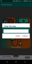 Phone Guard - Android App Source Code Screenshot 5