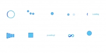 10 Loaders Fun Animation CSS Screenshot 1