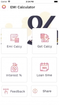 EMI  Calculator - iOS Source Code Screenshot 1