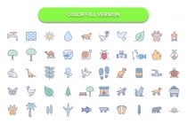 250 Nature & Wildlife Vector Icons Screenshot 2