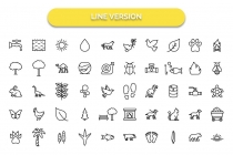 250 Nature & Wildlife Vector Icons Screenshot 5