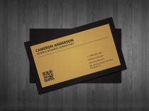 Modern Corporate Business Card Screenshot 1