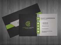 Modern Corporate Business Card Screenshot 2